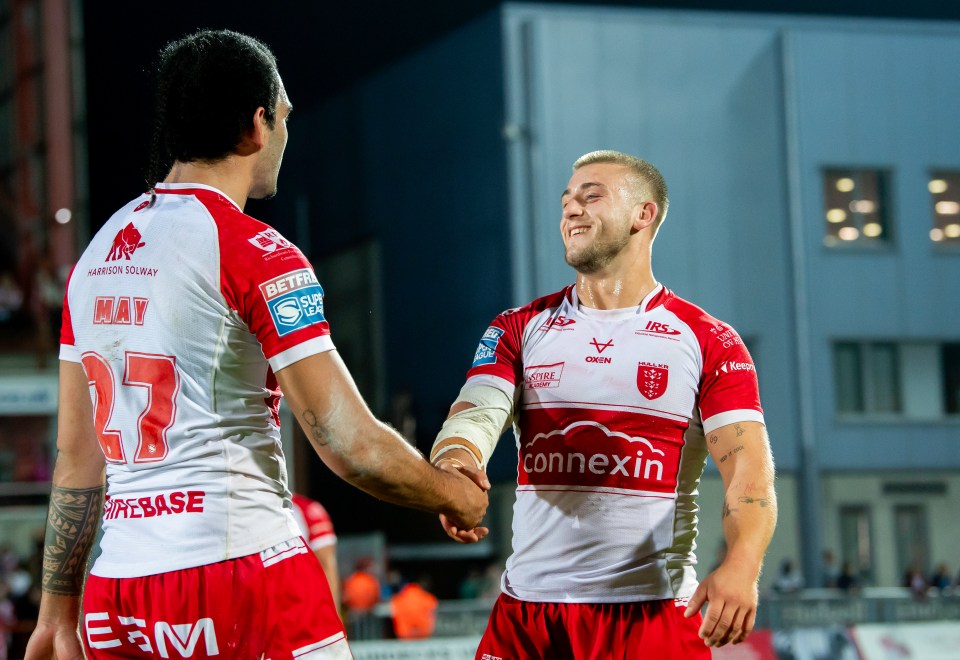 May admits he wanted to strangle now Hull KR team-mate Mikey Lewis