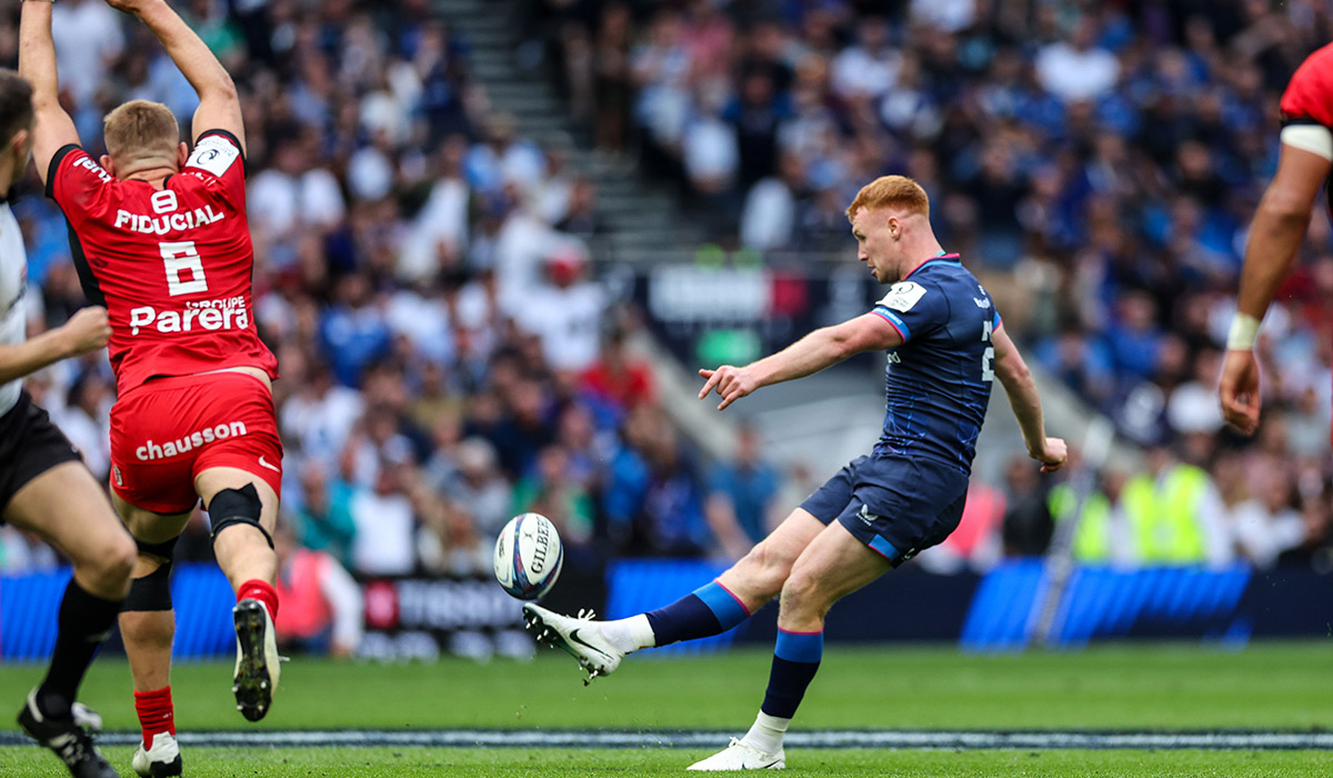 Ciaran Frawley will start in the No10 jersey against Benetton. Pic: INPHO/James Crombie