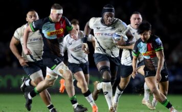 Harlequins out to end Saracens hoodoo as Premiership rivals resume hostilities on ‘Derby Weekend’