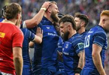 RG Snyman scores try as Leinster bag bonus-point win over Munster