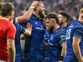 RG Snyman scores try as Leinster bag bonus-point win over Munster