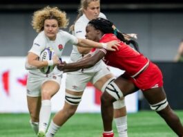 Canada's women's rugby team edged by England for WXV 1 title in Vancouver