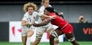 Canada's women's rugby team edged by England for WXV 1 title in Vancouver