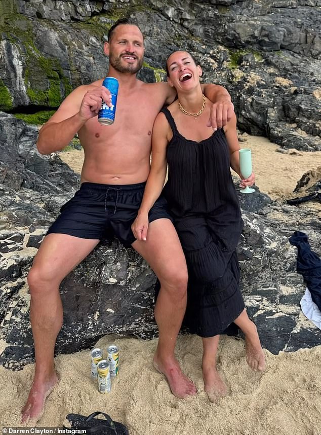 The daughter of Scots golfing legend Bernard ­Gallacher met Darren, 38, last year and has revealed he often looks after her when she works too much