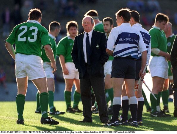 ireland rugby coach