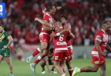 Pacific Championships live: Kangaroos face Tonga in Test rugby league after Jillaroos 84-0 win over PNG Orchids