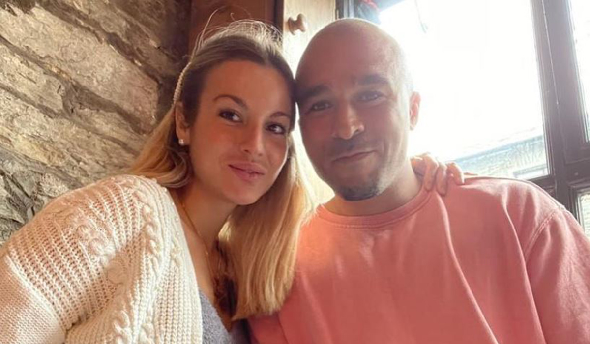 Simon Zebo with his wife Elvira Fernandez. Pic: Instagram