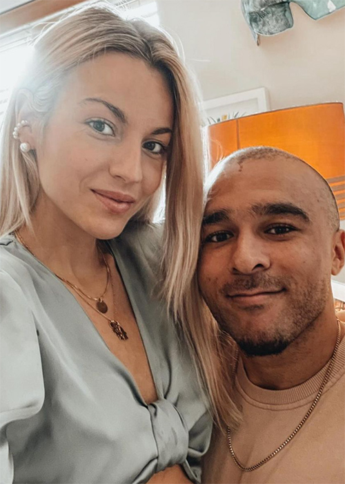 Munster's Simon Zebo with his wife Elvira