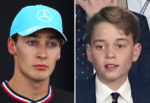 F1 star George Russell reveals awkward Prince George moment at rugby match