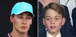 F1 star George Russell reveals awkward Prince George moment at rugby match