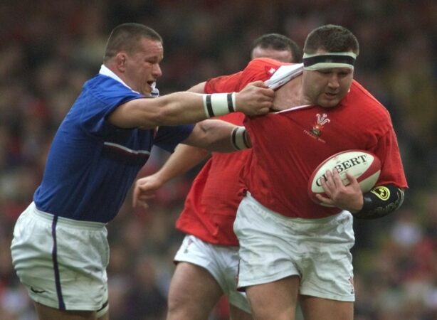 Welsh prop David 