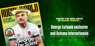 The George Furbank Rugby World cover and the Autumn Internationals