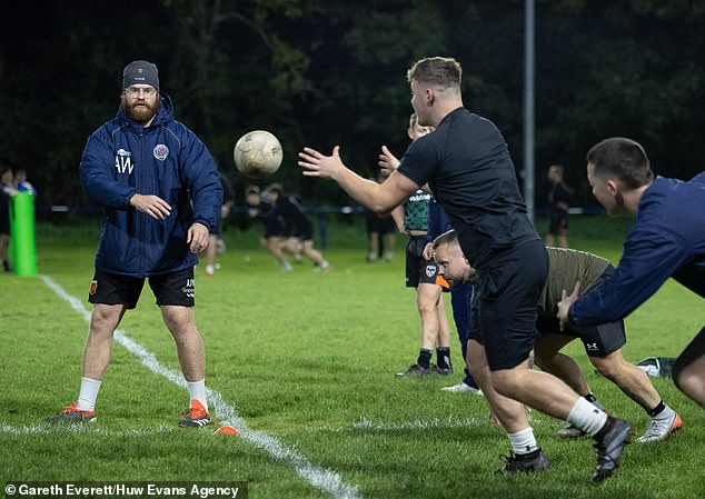 Aaron Wainwright was the best player in Wales last season but still coaches at his boyhood club in his spare time