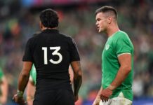 All Black Rieko Ioane’s Instagram post adds fuel to spat with Ireland’s Johnny Sexton