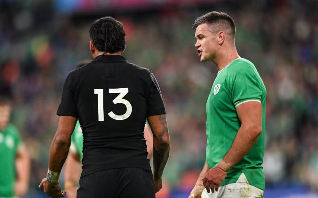 All Black Rieko Ioane’s Instagram post adds fuel to spat with Ireland’s Johnny Sexton