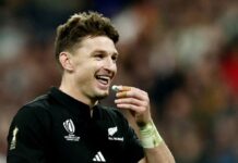 Barrett replaces McKenzie as All Blacks flyhalf for Cane's 100th test