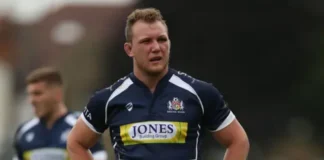 Getty Images Former rugby union player Nick Koster in action for Bristol during the Greene King IPA Championship in 2015