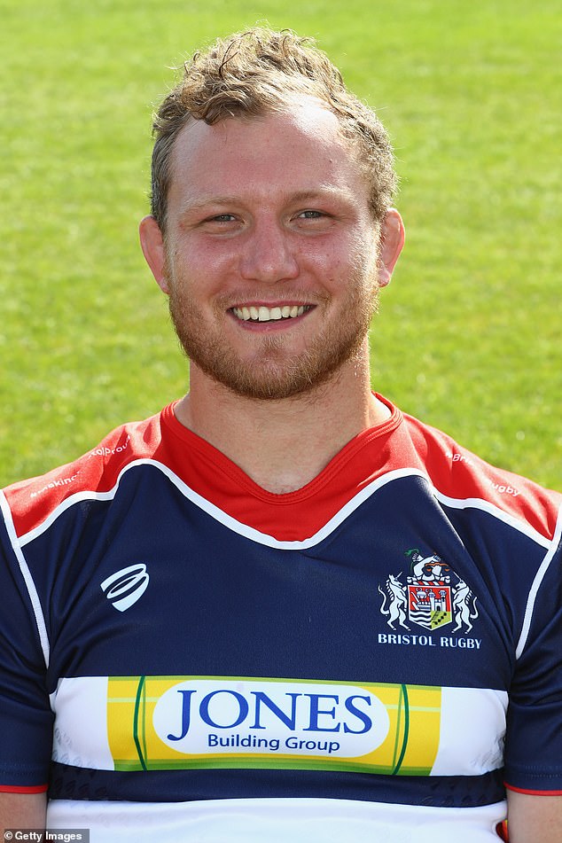 Bristol and Bath rugby player Nick Koster (pictured) took his own life after asking to leave a mental health hospital to go shopping, an inquest has heard