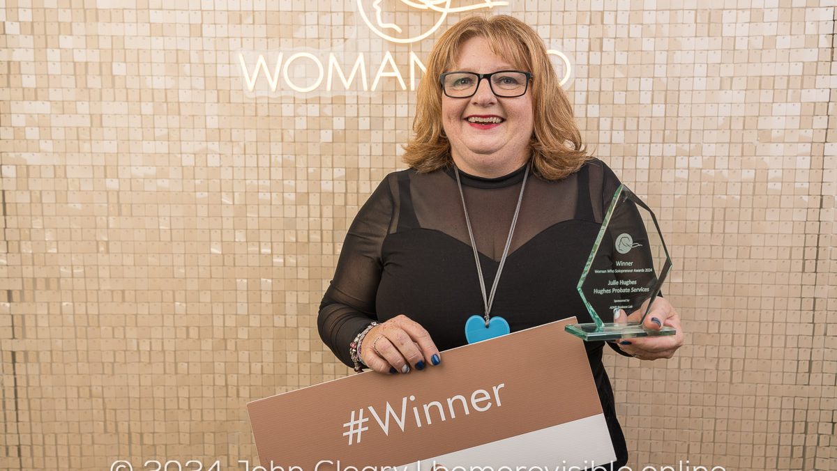 Determined Rugby ‘solopreneur’ wins award while juggling demanding work and busy family life