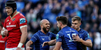 Early blitz sees Leinster power to bonus-point defeat of Munster in Croke Park