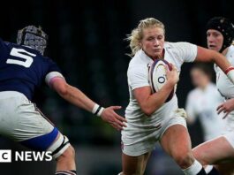 England rugby star given freedom of the borough