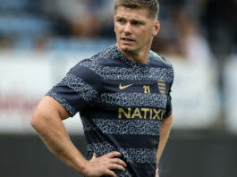 Farrell opens Top 14 try account in Racing victory, ends game in sin-bin