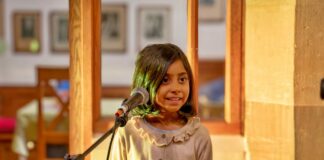 Five-year-old poet steals the show at Rugby Literary Festival