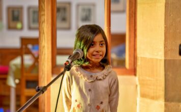 Five-year-old poet steals the show at Rugby Literary Festival