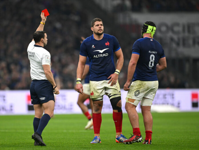 France red cards World Rugby's plans