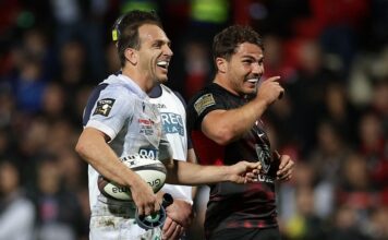 French rugby star Antoine Dupont scores quick-fire hat-trick on Toulouse Top 14 return