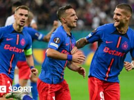 FCSB celebrate