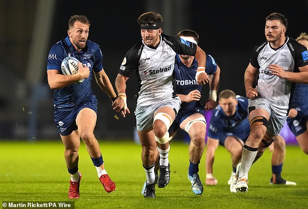 Newcastle Falcons were handily beaten 43-10 at the Salford Community Stadium on Friday