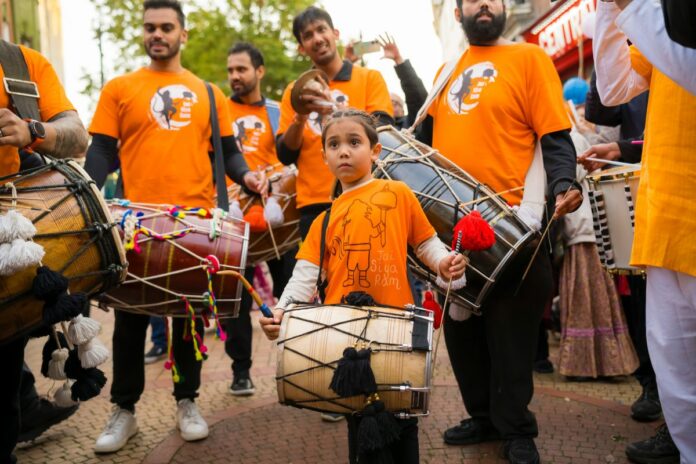 LOOK: Thousands light up Rugby town centre to celebrate Diwali