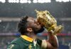 On this day - 28 October - in 2023, Siya Kolisi hoisted the Webb Ellis Cup after the Springboks claimed back-to-back Rugby World Cup title.