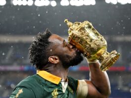 On this day - 28 October - in 2023, Siya Kolisi hoisted the Webb Ellis Cup after the Springboks claimed back-to-back Rugby World Cup title.