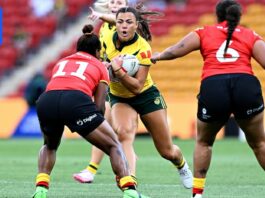 Pacific Championships live: Ali Brigginshaw injured as Jillaroos take on Papua New Guinea, Kangaroos face Tonga in Test rugby league