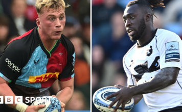 Gabriel Ibitoye playing for Bristol