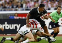 Rugby: Rugby-Ten-try All Blacks thrash Japan to open end-of-season tour