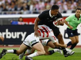 Rugby: Rugby-Ten-try All Blacks thrash Japan to open end-of-season tour