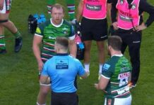 Rugby star screams as TNT Sport refuse to show replay of incident in Premiership tie | Rugby | Sport