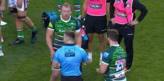 Rugby star screams as TNT Sport refuse to show replay of incident in Premiership tie | Rugby | Sport