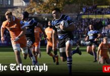 Score and latest updates from Gallagher Premiership