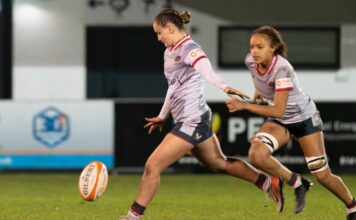 The perfect ten and playing for her childhood club