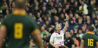 Twenty-minute red cards will be trialed during autumn rugby tests