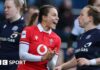 Jasmine Joyce celebrates against Scotland