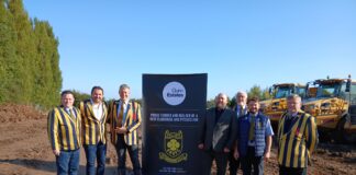 Work on new home for Sittingbourne rugby club gets underway