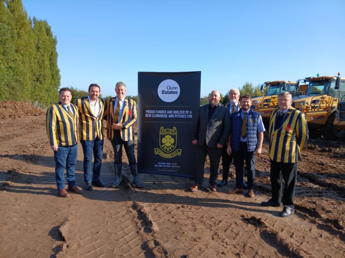 Work on new home for Sittingbourne rugby club gets underway