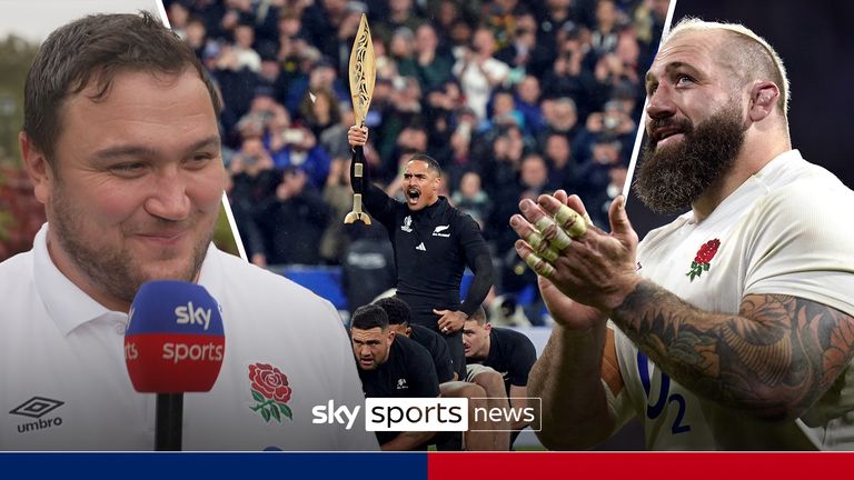 England's George, Sinfield and Spencer say they support the All Blacks' ritual of the haka in contrast to the opinion of Marler after his social media comments