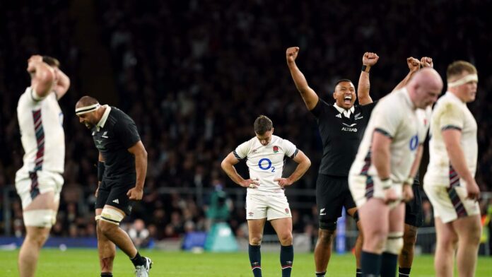 England v New Zealand, All Blacks, Twickenham, Mark Tele’a, George Ford, Beauden Barrett, Codie Taylor