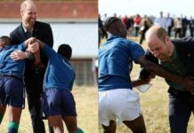 Prince William misses Kate Middleton during rugby showdown in South Africa